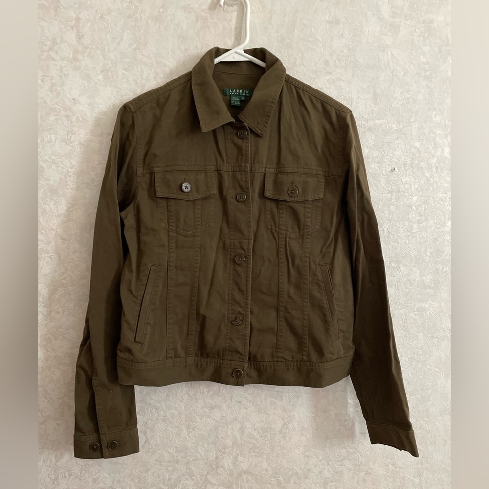 Lauren Ralph Lauren women's medium brown jacket